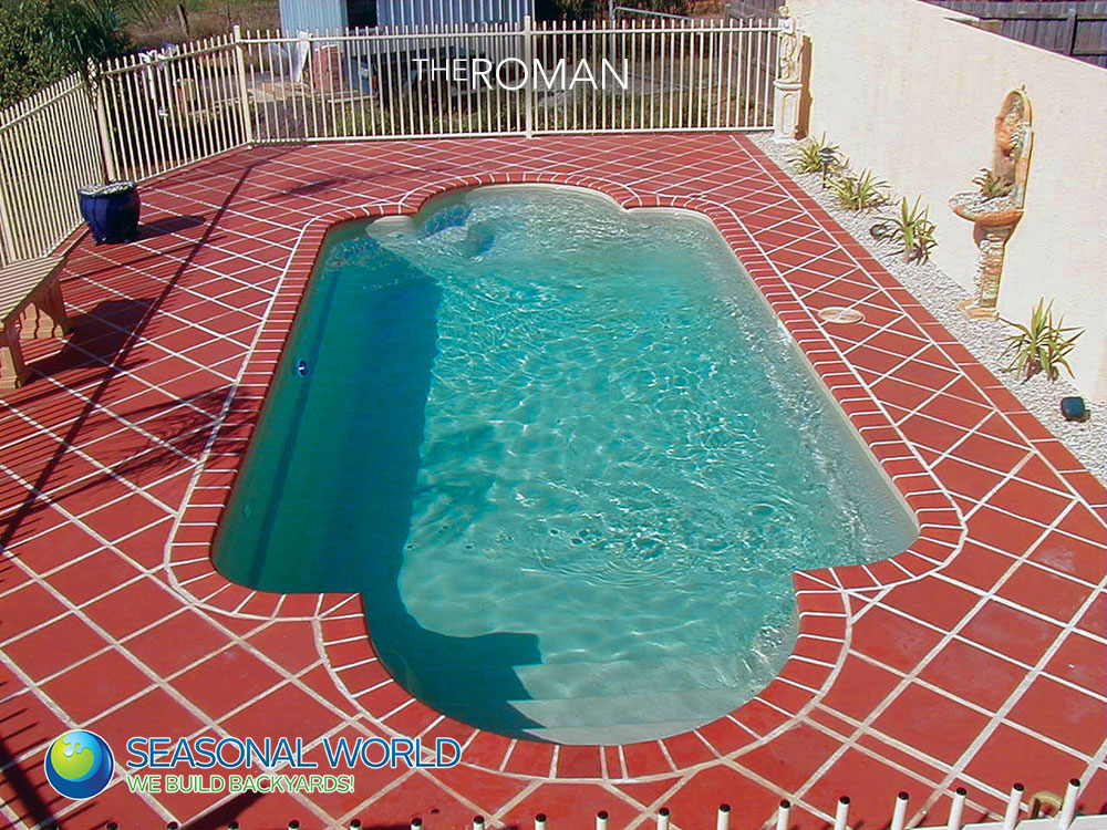 cool fiberglass pools