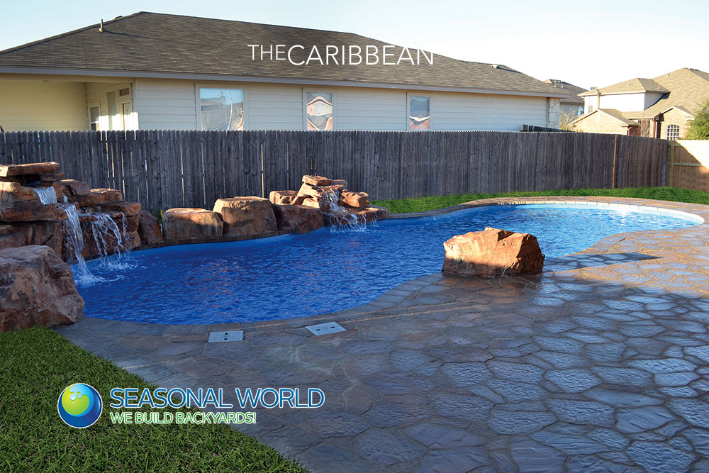 cool fiberglass pools